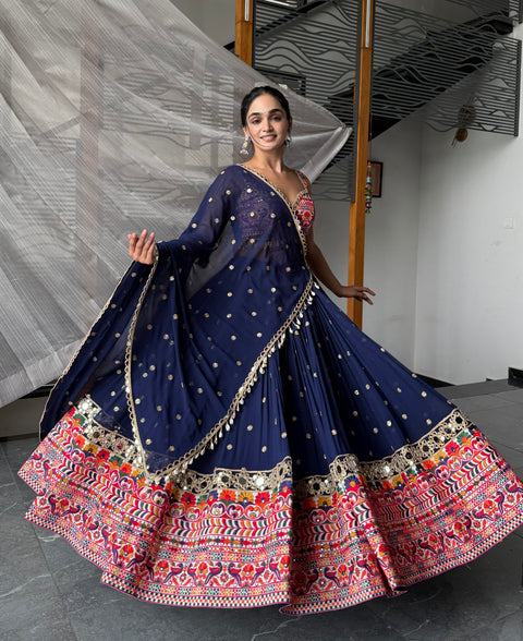 Blue Multi diva