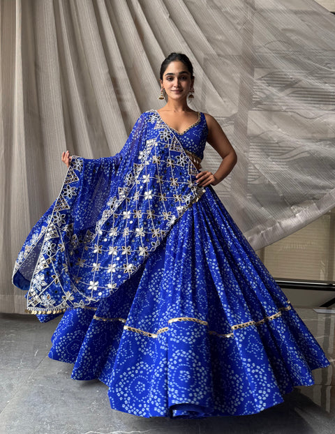Neeli bandhani
