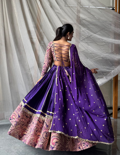 Purple aura