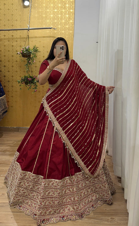 Maroon Elegance